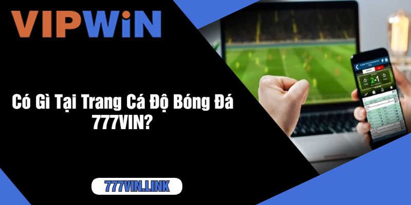 Có Gì Tại Trang Cá Độ Bóng Đá 777VIN?